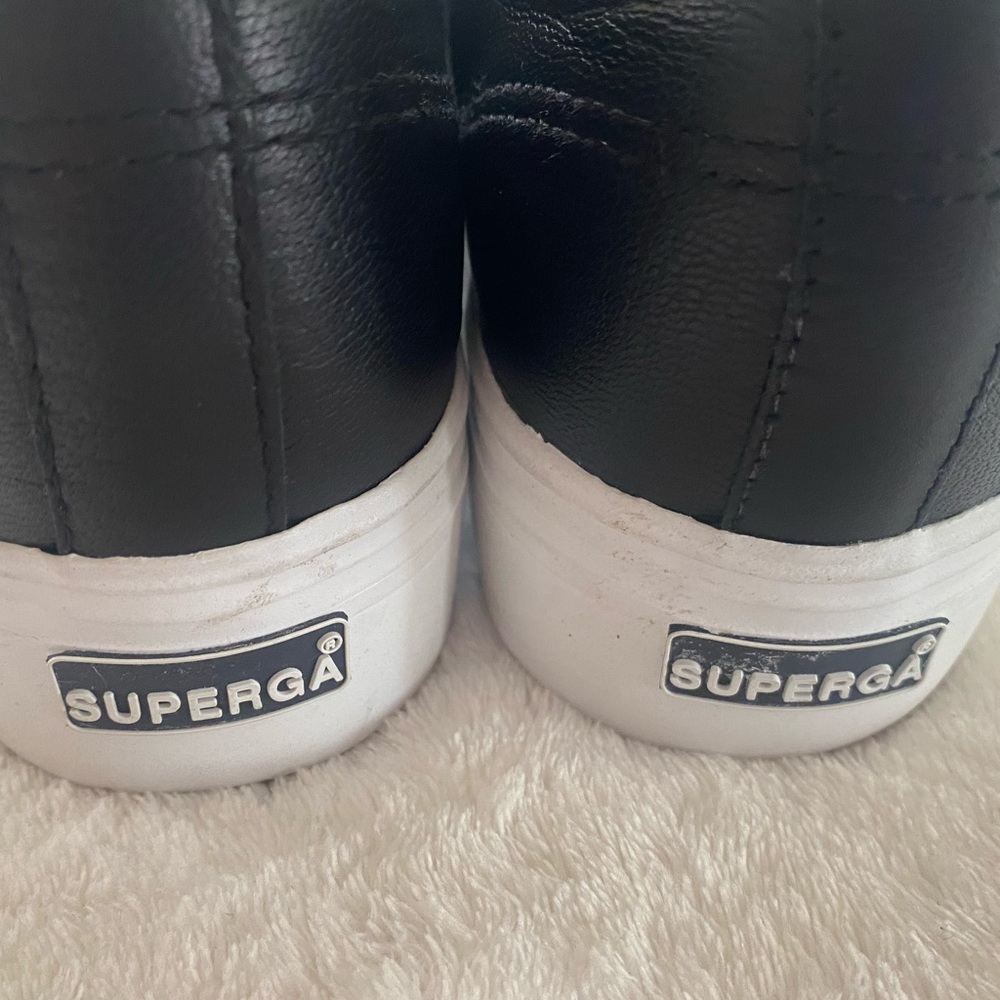 Superga Shoes Size 10W Color Black - Picture 5 of 9